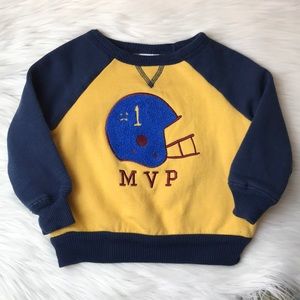 Wonder Kids #1 MVP Football Raglan Sweatshirt